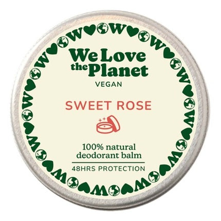 We Love The Planet Sweet Rose Deo Cream 35g