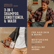 18.21 Man Made Wash Absolute Mahogany for Men 32 oz