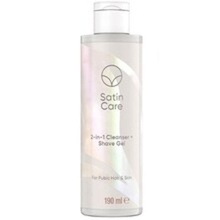 Gillette Satin Care Bikini Shaving Gel 2in1 Cleanser Shave Gel 190 Ml