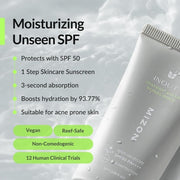 Mizon Inout Watery Sheer Sunscreen SPF 50 PA++++ 50ml Korean Skincare
