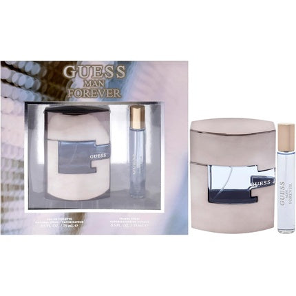 Guess Forever By Guess For Men 2 Pc Gift Set 2.5oz EDT Spray 0.5oz EDT Spray