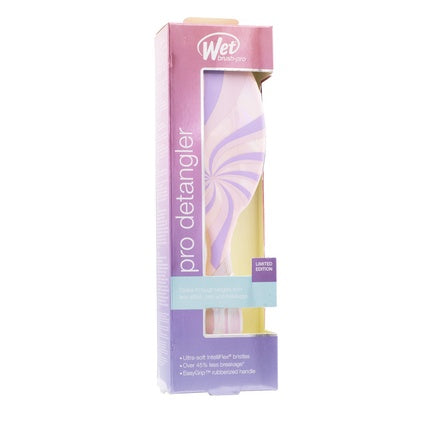 Hair Wetbrush Pro Detangler Vintage Sweets Pink Perfect For Effortless Detangling