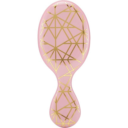 Wet Brush Mini Detangler Brush Geo Hearts For Unisex 1 Pc Hair Brush Peach 1 Count