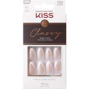 KISS Classy Nails Silk Dress Pink 1 Count