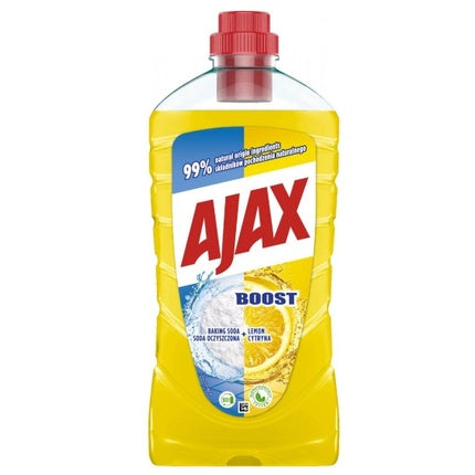 Ajax Mediterranean Lemon Universal Floor Cleaning Liquid 1l
