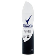 Rexona Motionsense Invisible Blackwhite Antiperspirant Antiperspirant In Spray