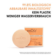 Wedo Shampoo Bar Moisture Shine No Plastic 25g - Eco-Friendly Solid Shampoo For Shiny Hair