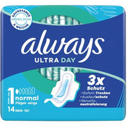 Always Always Ultra Thin Sanitary Napkin Normal Plus 14 Pieces
