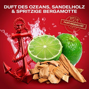 Old Spice Travel Bag Gift Set for Men with Captain Deodorant Stick and Shower Gel