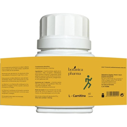 Botanicapharma L-Carnitine 500mg 60 Capsules
