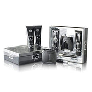 Prestige Extasia Black by New Brand for Men 3.3oz EDT Spray 4.3oz Shower Gel 4.3oz After Shave 0.67oz EDT Spray
