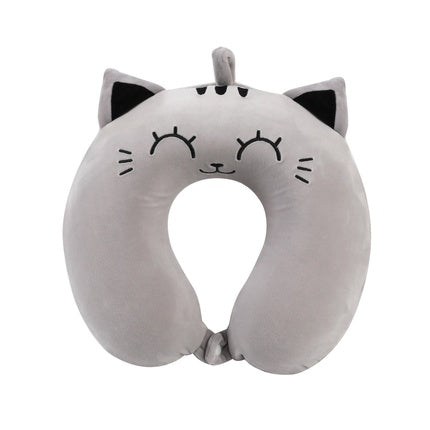 Itotal Neck Pillow Grey Cat