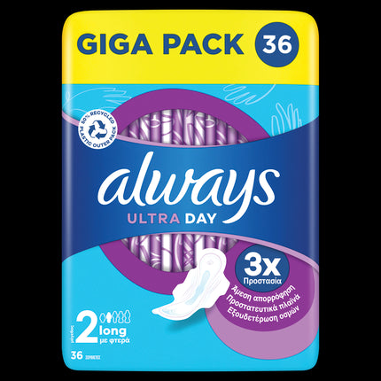 Always Always Ultra Long Plus Gp 36 Pcs Sanitary Towels