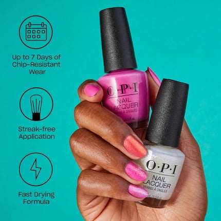 OPI Nail Lacquer Nail Polish Opaque Creme and Sheer Jelly Shades