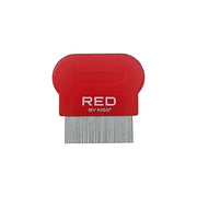 Red by Kiss Metal Lice Comb 2 Pieces