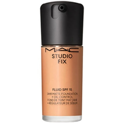 MAC Studio Fix Fluid SPF 15 24Hr Matte Foundation Plus Oil Control for Women 1 oz