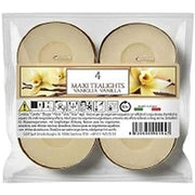 Price's Candles Aladino Vanilla Scented Maxi Tea Lights