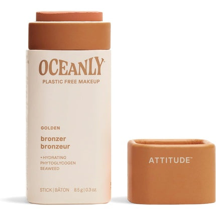 Attitude Oceanly Plastic-Free Lightweight Bronzer Stick Titanium Dioxide-Free