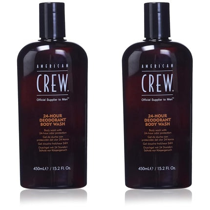 American Crew 24H Deodorant Body Wash 450ml Shower Gel for Men
