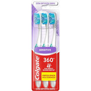 Colgate 360 Deep Clean Extra Soft Toothbrush - Removes Bacteria From Teeth