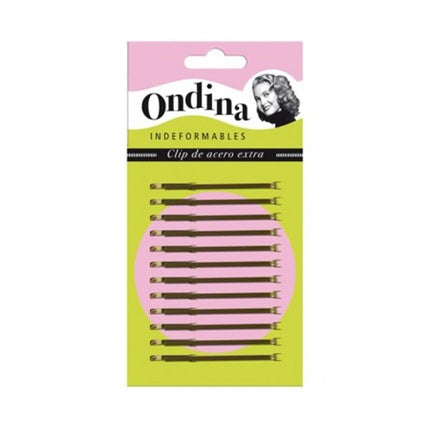 Eurostil Ondina Clips 70mm Bronze 12 Units