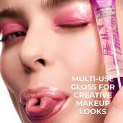 Lamel The Myth of Utopia Eyegloss Weightless Gel Formula Hypoallergenic Trendy Eye Makeup Non-Sticky Transparent Base for All Shades Textures Long Lasting Waterproof 0.41 fl.oz/12ml