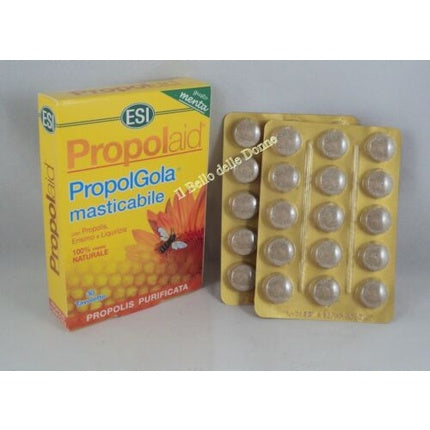 ESI Propolaid Propolgola Mint Flavored Propolis Throat Lozenges 30 Tablets