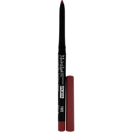 Pupa Milano Made To Last Definition Lips 102 Soft Rose Lip Pencil for Women 0.012 oz