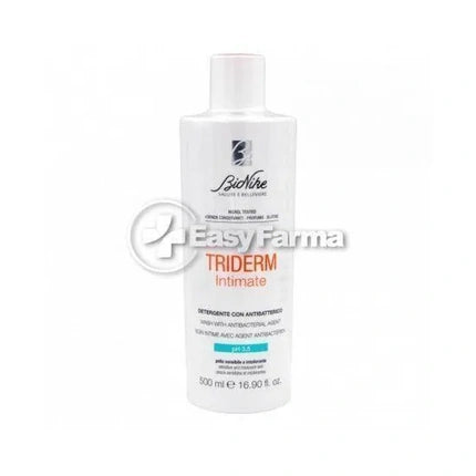 Bionike Triderm Intimate Detergent With Antibacterial Ph 3.5 500 Ml