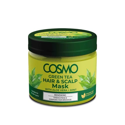Cosmo Cosmetics Green Tea Hair & Scalp Mask 325ml
