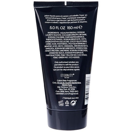 Calvin Klein Eternity Hair and Body Wash for Him 2-in-1 Shower Gel