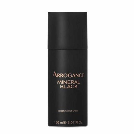 Arrogance St Arrogance Mineral Black Deodorant Spray 150 Milliliters