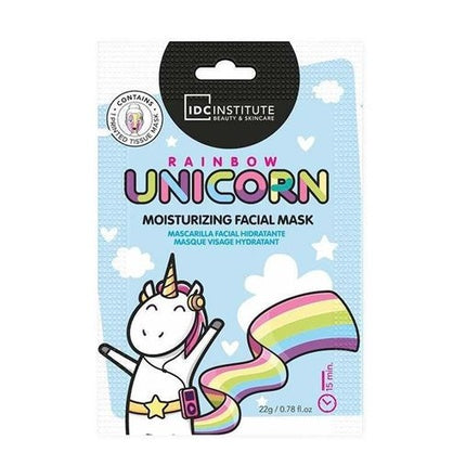 Idc Institute Rainbow Unicorn Moisturizing Facial Mask - Hydrating Facial Mask 1 Piece