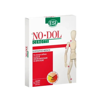 Esi No Dol Patches For Muscle Pain 24h 5 Patches