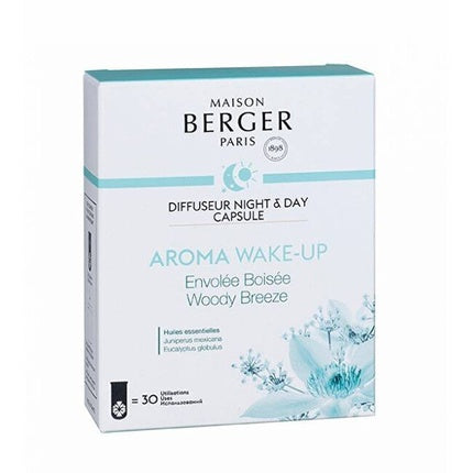 Maison Berger Paris Night And Day Aroma Wakeup Woody Breeze Electric Diffuser Refill