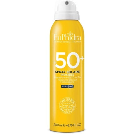 Euphidra Invisible Solar Spray 50+ 200ml