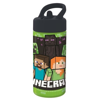 Minecraft Sipper Water Bottle 410ml