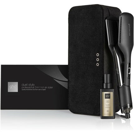 Ghd Limited Edition Straightener Duet Black and Sleek Talker Hair Oil