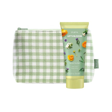 Pupa Milano Body Lotion With A Bag Secret Garden Let's Bloom - 200 Ml