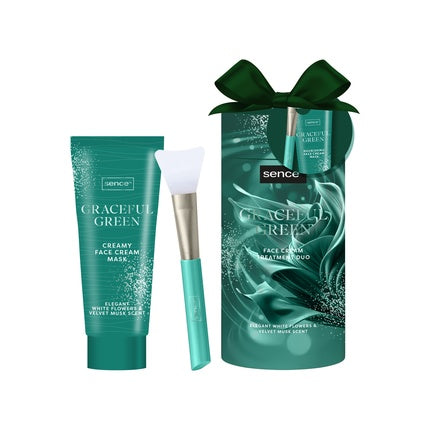 Geschenkset Sence Gvpd Sence Facial Mask Kit Night Luxe Graceful Green