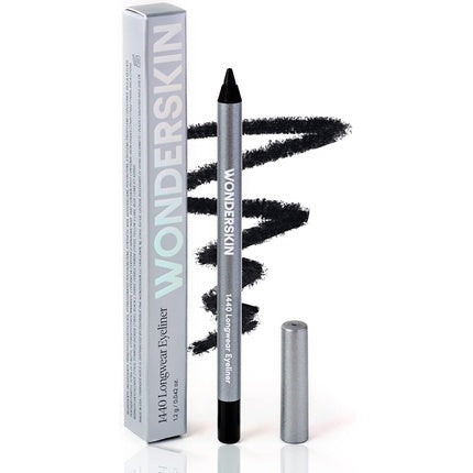 Wonderskin 1440 Longwear Eyeliner Black Eyeliner Pencil for Women Eye Makeup Waterproof 1 Pencil Liquorice