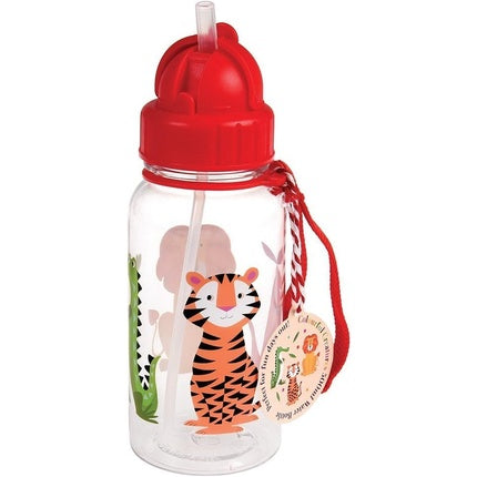 Rex London BPA Free Plastic Kids Water Bottle 500ml