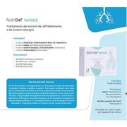Nutrileya Nutridef Aerosol Medical Device 10 Vials 3ml