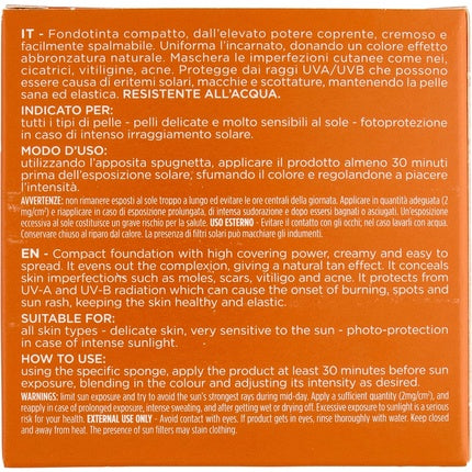 Rilastil Sun System Color Corrector SPF 50+ Shade 02 Dore 10g