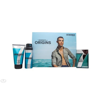 Cristiano Ronaldo Giftset Eau De Toilette Spray 150ml, Shower Gel 150ml, Body Spray