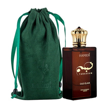 Hamidi Tabassum Oud Elixir Nonalcoholic Eau De Parfum for Men 17oz
