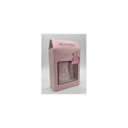 Instituto Espanol Aire De Sevilla Rose For Her Eau De Toilette Spray 100 Ml + Body Mist 50 Ml