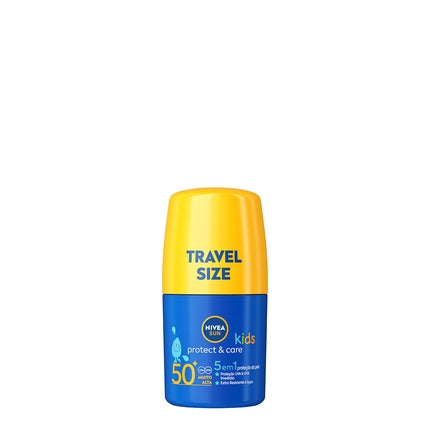 Nivea Sun Kids Protect & Care Roll-On Spf50+ 50ml - High Protection For Kids