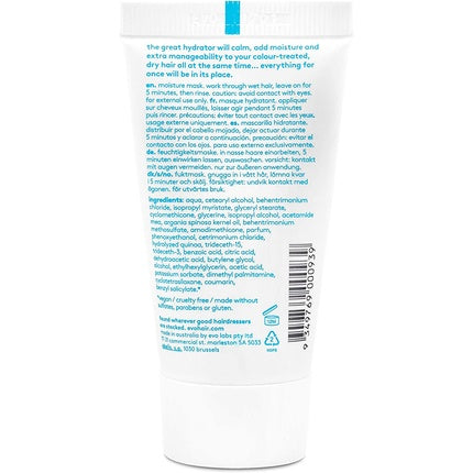 evo The Great Hydrator Moisture Hair Mask Nourishing & Hydrating Treatment for Dry Hair 30ml