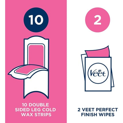 Veet Wax Strips for Sensitive Skin 20 Strips